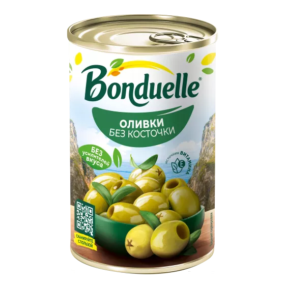 Bonduelle şäniksiz ýaşyl zeýtunlar, 300 g